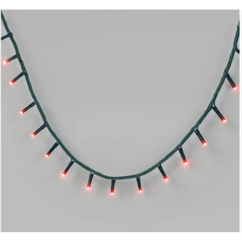 Wondershop 100 LED MICRO String Lights RED Xmas Valentine's Day Decor